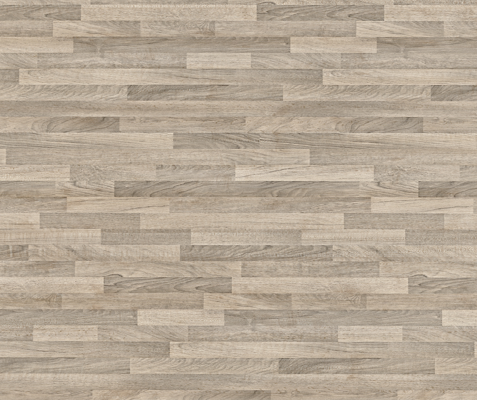 A closeup of laminate flooring that looks like wood