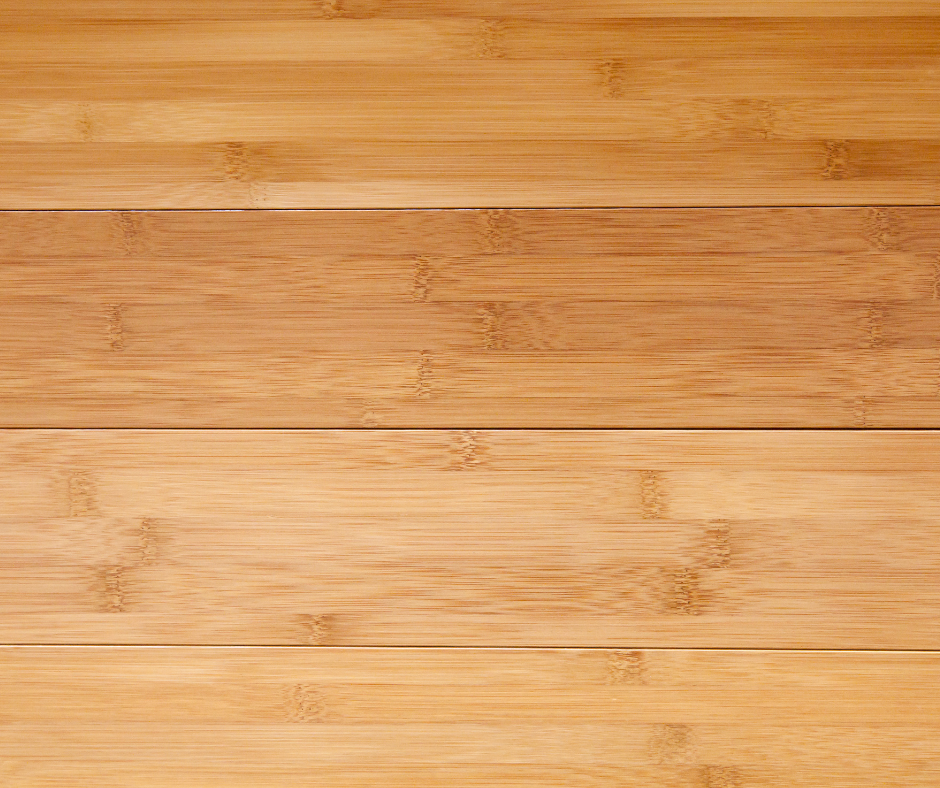 A closeup of top-quality bamboo flooring