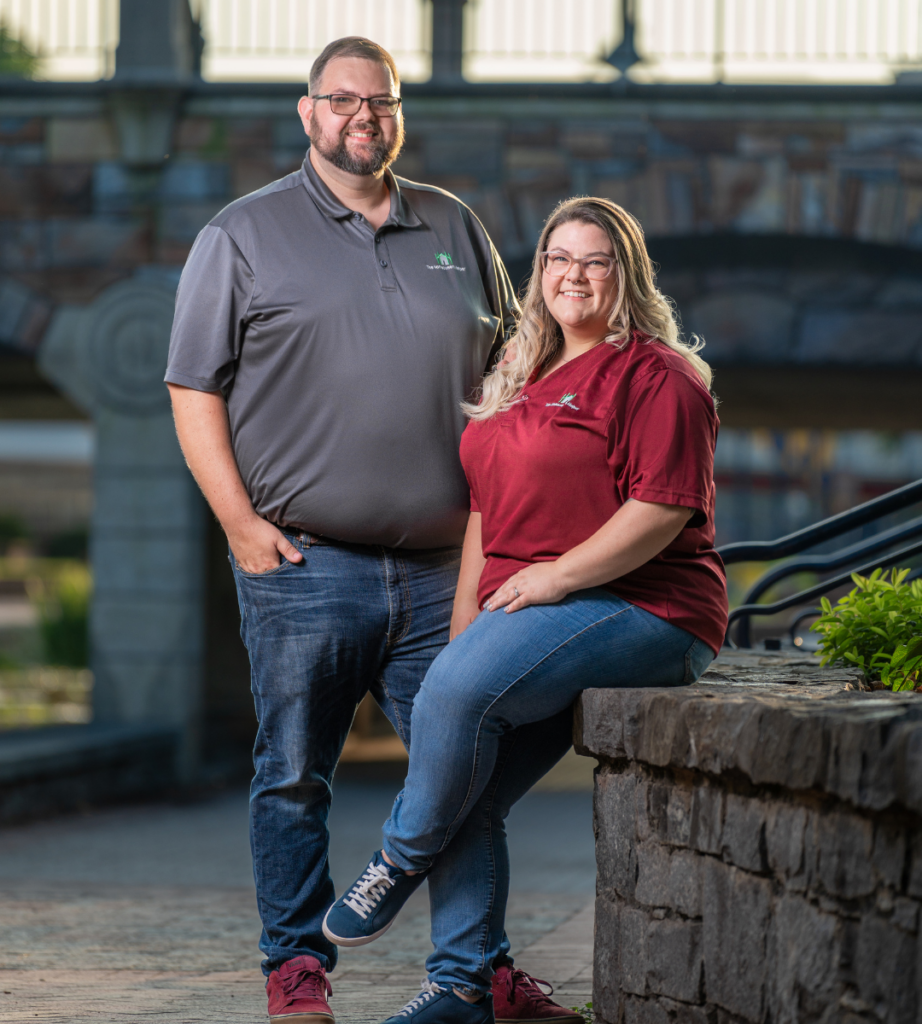 cody and stephanie ward, owners of The Homeowners Helper LLC, a frederick md general contractor